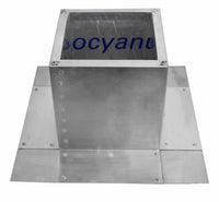 Insulated Square Roof Curb for 3" Diameter Vent | 6" high walls - Active Ventilation Products