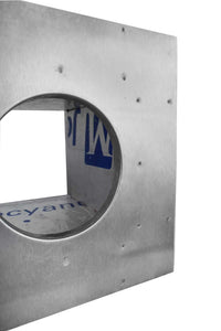 Insulated Square Roof Curb for 3" Diameter Vent | 6" high walls - Active Ventilation Products