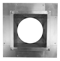 Insulated Square Roof Curb for 3" Diameter Vent | 6" high walls - Active Ventilation Products