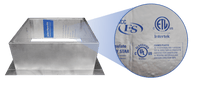 Insulated Square Roof Curb for 30" Diameter Vent | 12" high walls
