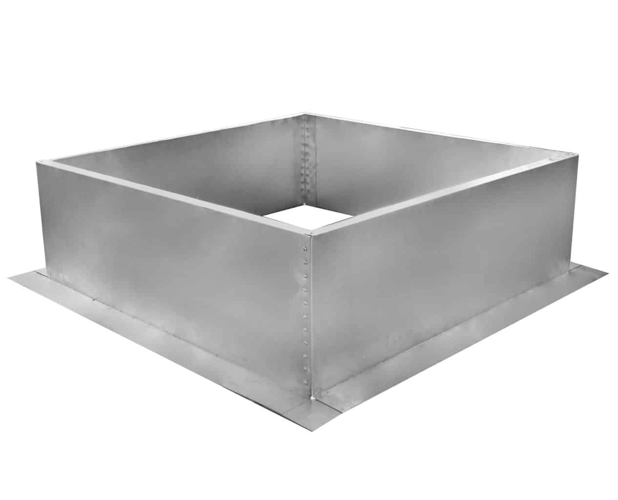 Square Roof Curb for 36" Diameter Vent | 12" high walls - Active Ventilation Products