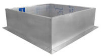 Insulated Square Roof Curb for 36" Diameter Vent | 12" high walls - Active Ventilation Products