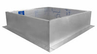 Insulated Square Roof Curb for 36" Diameter Vent | 8" high walls - Active Ventilation Products