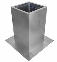 Insulated Square Roof Curb for 4" Diameter Vent | 12" high walls - Active Ventilation Products