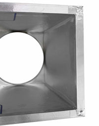 Insulated Square Roof Curb for 4" Diameter Vent | 12" high walls - Active Ventilation Products