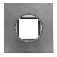 Square Roof Curb for 4" Diameter Vent | 12" high walls - Active Ventilation Products