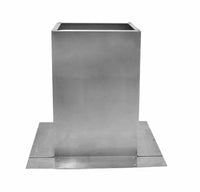 Square Roof Curb for 4" Diameter Vent | 12" high walls - Active Ventilation Products