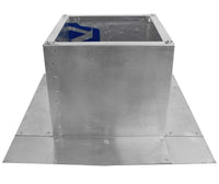 Insulated Square Roof Curb for 4" Diameter Vent | 6" high walls - Active Ventilation Products