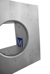 Insulated Square Roof Curb for 4" Diameter Vent | 6" high walls - Active Ventilation Products
