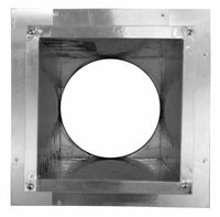 Insulated Square Roof Curb for 4" Diameter Vent | 6" high walls - Active Ventilation Products