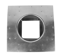 Square Roof Curb for 4" Diameter Vent | 6" high walls - Active Ventilation Products