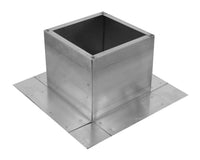 Square Roof Curb for 4" Diameter Vent | 6" high walls - Active Ventilation Products