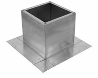 Square Roof Curb for 4" Diameter Vent | 8" high walls - Active Ventilation Products