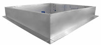 Insulated Square Roof Curb for 48" Diameter Vent | 8" high walls - Active Ventilation Products