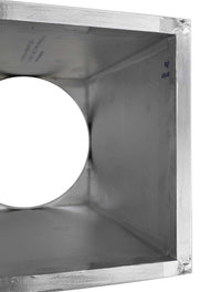 Insulated Square Roof Curb for 5" Diameter Vent | 12" high walls - Active Ventilation Products