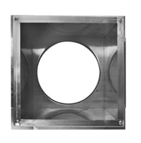 Square Roof Curb for 5" Diameter Vent | 12" high walls - Active Ventilation Products