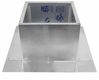 Insulated Square Roof Curb for 5" Diameter Vent | 6" high walls - Active Ventilation Products