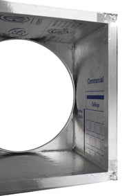 Insulated Square Roof Curb for 5" Diameter Vent | 6" high walls - Active Ventilation Products