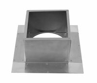 Square Roof Curb for 5" Diameter Vent | 6" high walls - Active Ventilation Products