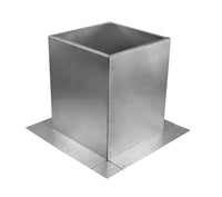 Square Roof Curb for 6" Diameter Vent | 12" high walls - Active Ventilation Products