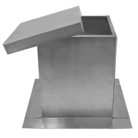 Square Roof Curb for 6" Diameter Vent | 12" high walls - Active Ventilation Products
