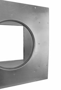 Insulated Square Roof Curb for 6" Diameter Vent | 6" high walls - Active Ventilation Products