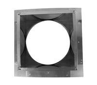 Square Roof Curb for 6" Diameter Vent | 6" high walls - Active Ventilation Products