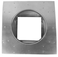 Square Roof Curb for 6" Diameter Vent | 8" high walls - Active Ventilation Products