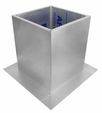Insulated Square Roof Curb for 7" Diameter Vent | 12" high walls - Active Ventilation Products