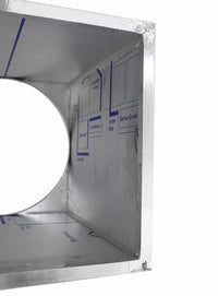 Insulated Square Roof Curb for 7" Diameter Vent | 12" high walls - Active Ventilation Products