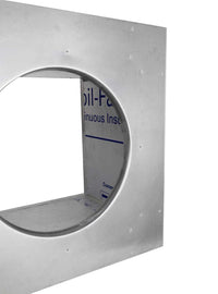 Insulated Square Roof Curb for 7" Diameter Vent | 6" high walls - Active Ventilation Products