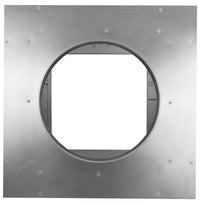 Insulated Square Roof Curb for 7" Diameter Vent | 6" high walls - Active Ventilation Products
