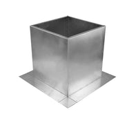 Square Roof Curb for 8" Diameter Vent | 12" high walls - Active Ventilation Products