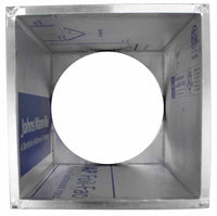 Insulated Square Roof Curb for 8" Diameter Vent | 12" high walls - Active Ventilation Products