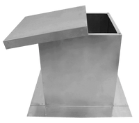 Square Roof Curb for 8" Diameter Vent | 12" high walls - Active Ventilation Products