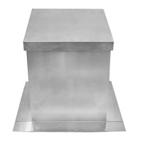 Square Roof Curb for 8" Diameter Vent | 12" high walls - Active Ventilation Products