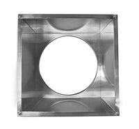 Square Roof Curb for 8" Diameter Vent | 12" high walls - Active Ventilation Products