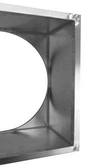 Insulated Square Roof Curb for 8" Diameter Vent | 6" high walls - Active Ventilation Products