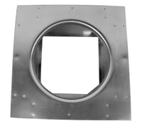 Square Roof Curb for 8" Diameter Vent | 6" high walls - Active Ventilation Products