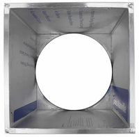 Insulated Square Roof Curb for 9" Diameter Vent | 12" high walls - Active Ventilation Products