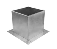 Square Roof Curb for 9" Diameter Vent | 12" high walls - Active Ventilation Products