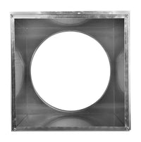 Square Roof Curb for 9" Diameter Vent | 12" high walls - Active Ventilation Products
