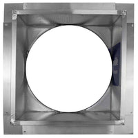 Insulated Square Roof Curb for 9" Diameter Vent | 6" high walls - Active Ventilation Products