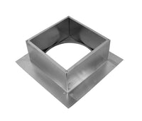 Square Roof Curb for 9" Diameter Vent | 6" high walls - Active Ventilation Products