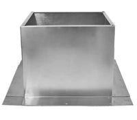 Square Roof Curb for 9" Diameter Vent | 8" high walls - Active Ventilation Products