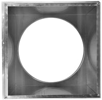 Square Roof Curb for 9" Diameter Vent | 8" high walls - Active Ventilation Products
