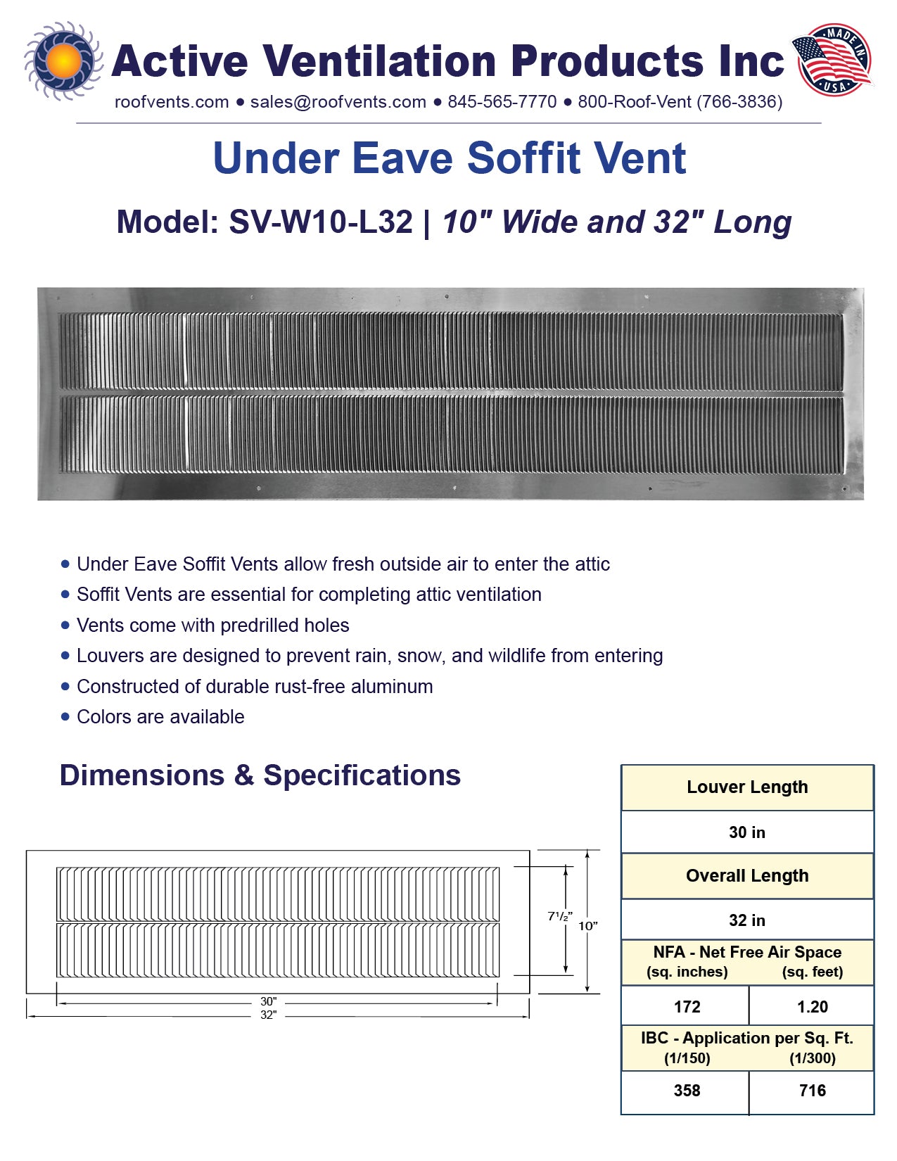 Specifications