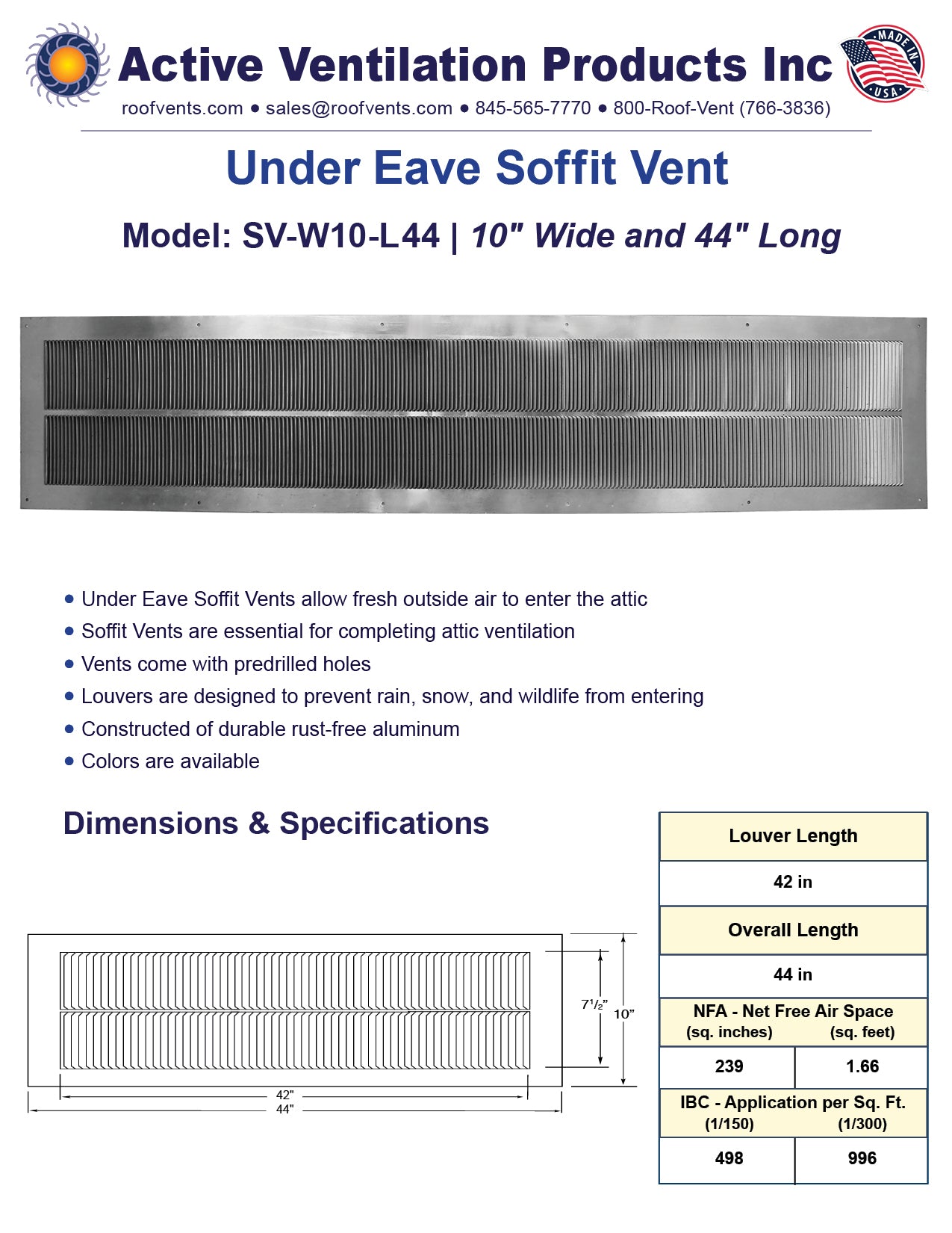 Specifications