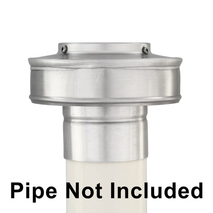Model TVC-2.5-PVC | Tubi Vent Cap for PVC Pipes |  2.5" Diameter