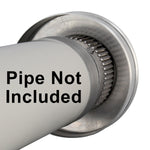 Model TVC-3-PVC | Tubi Vent Cap for PVC Pipes |  3" Diameter